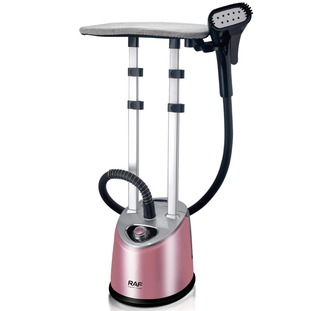 Vertical Garment Steamer RAF R.3046– Complete Steam Iron Station with Ironing Board