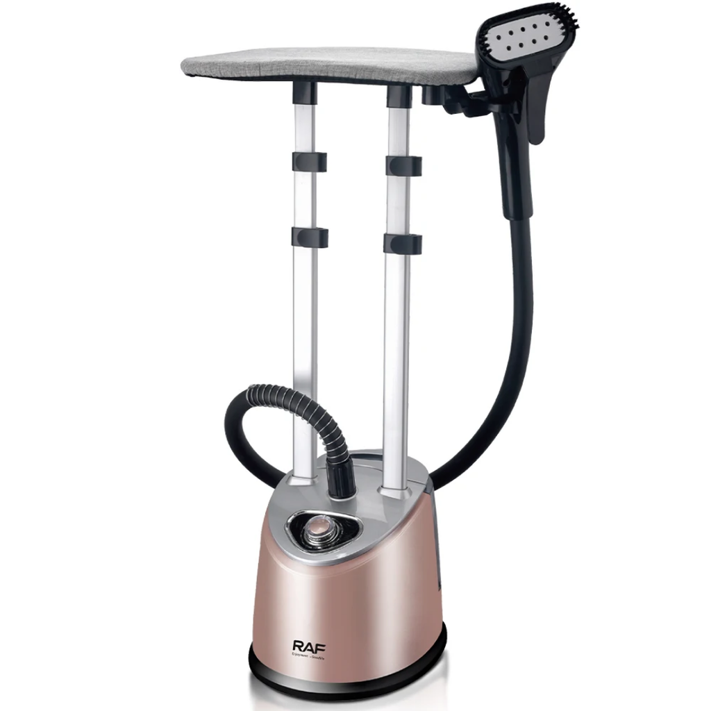 Vertical Garment Steamer RAF R.3046– Complete Steam Iron Station with Ironing Board