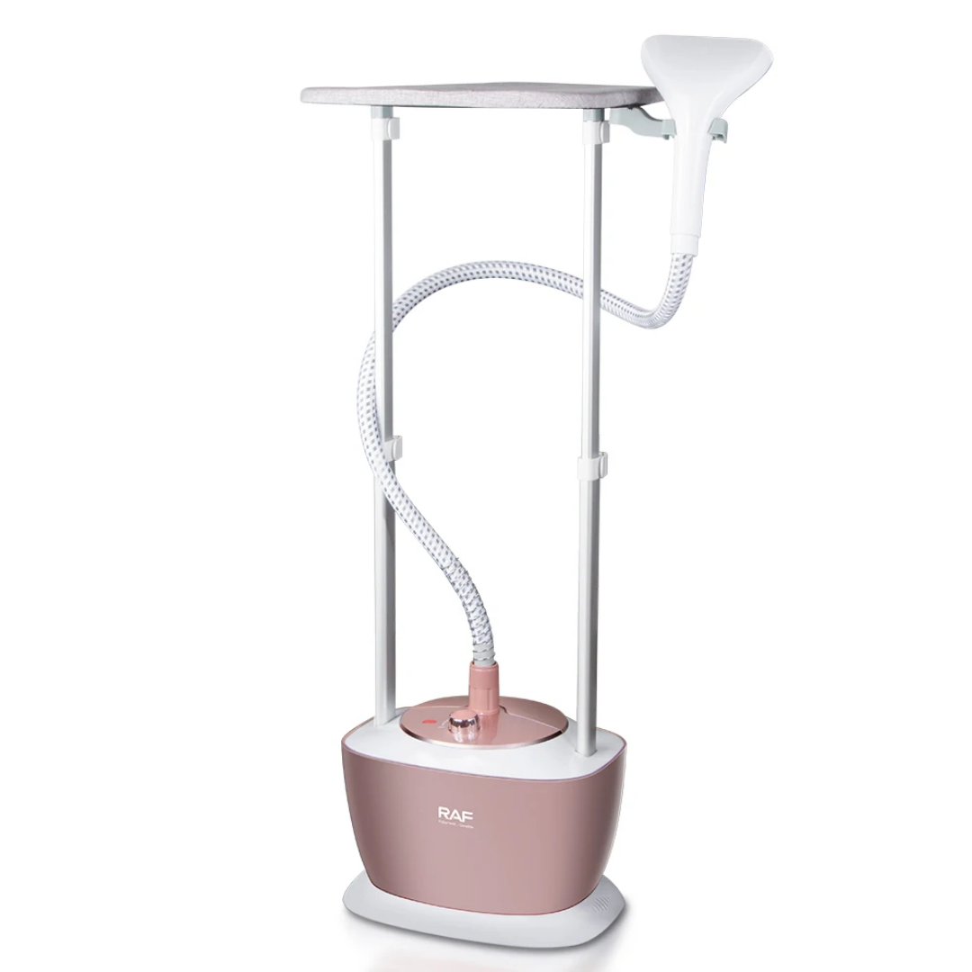Vertical Garment Steamer 2000W RAF R.3042 – Steam Iron Station with Ironing Board, Fast Heat-Up & Continuous Steam
