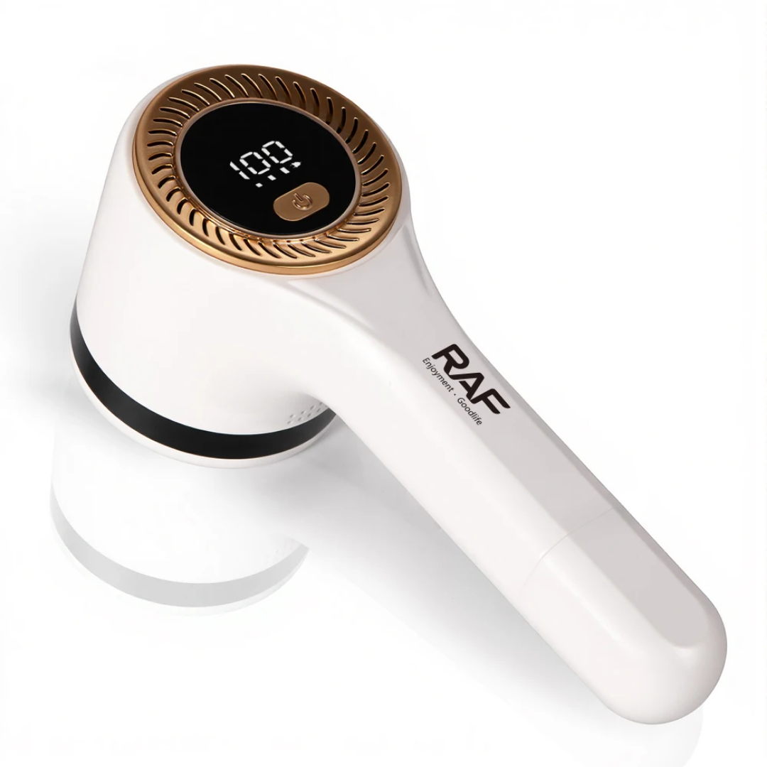 Electric Lint Remover with LED Digital Display RAF R.4109 – Portable Fabric Shaver for Clothes, Sweaters, Blankets and Upholstery