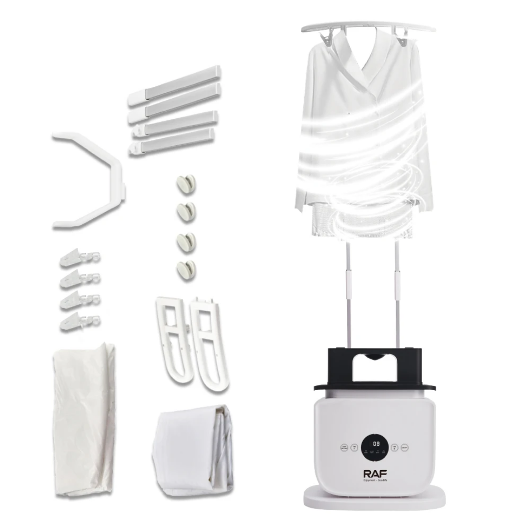 Digital Iron Dryer Portable Clothes Dryer RAF R.3050 – 1400W Fast Drying Electric Garment Dryer with Smart Control Panel