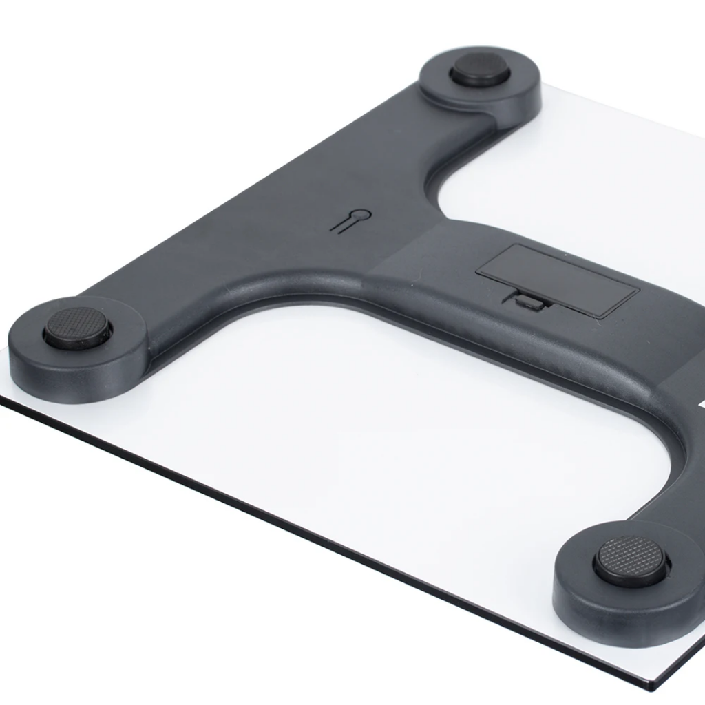 Smart Glass Bathroom Scale RAF R.10000 – Digital Body Weight &amp; Body Composition Analyzer with Smartphone Connectivity