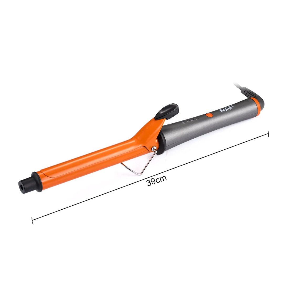 Professional Hair Straightener RAF R.0424 – Ceramic Tourmaline Flat Iron with Adjustable Temperature and Fast Heating for Salon & Home Use