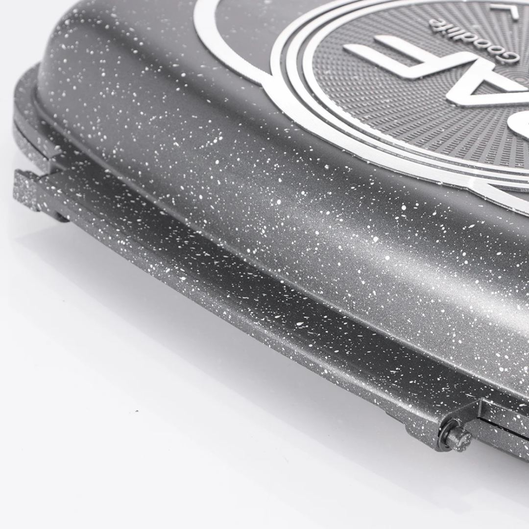 Double-Sided Non-Stick Marble Coated Baking Tray RAF R.80009 – Aluminum Grill Pan for Gas, Electric & Induction Cookers | Multifunction Cooking Pan