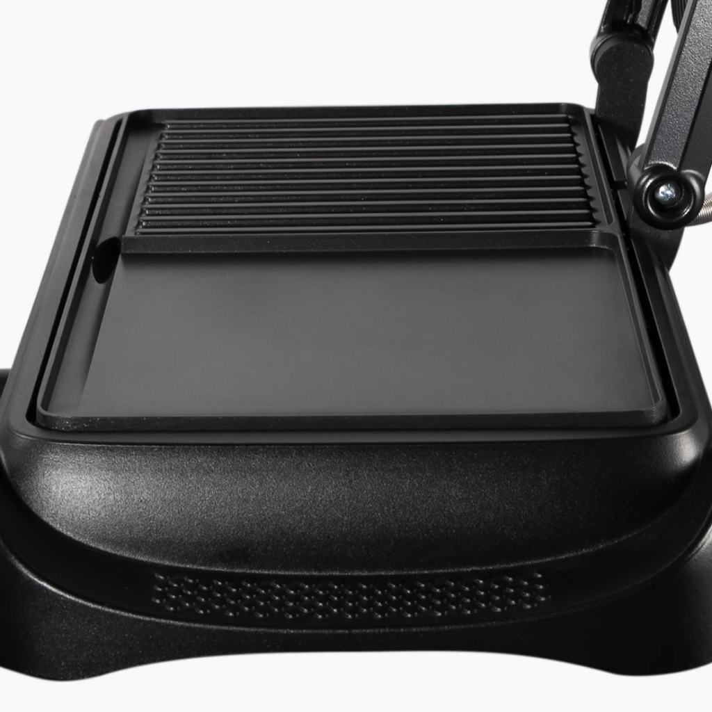 2-in-1 Electric Grill Pan with Lid RAF R.2695 – 1600W Non-Stick BBQ Grill & Baking Pan | Multifunction Indoor Electric Cooker