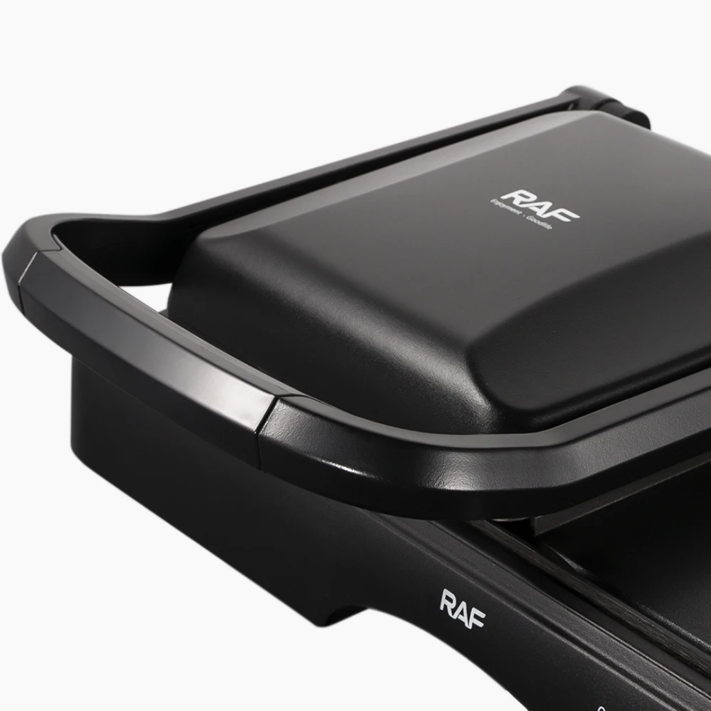 2-in-1 Electric Grill Pan with Lid RAF R.2695 – 1600W Non-Stick BBQ Grill & Baking Pan | Multifunction Indoor Electric Cooker