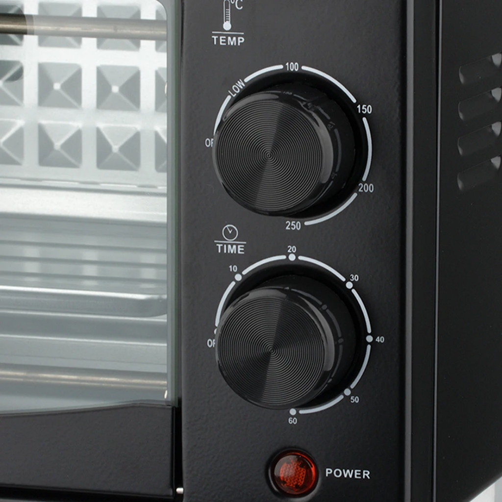 7L_12L Small Electric Oven RAF R.5305  – Toaster, Air Fryer & Baking Oven with Turbo Convection | Compact Home Oven