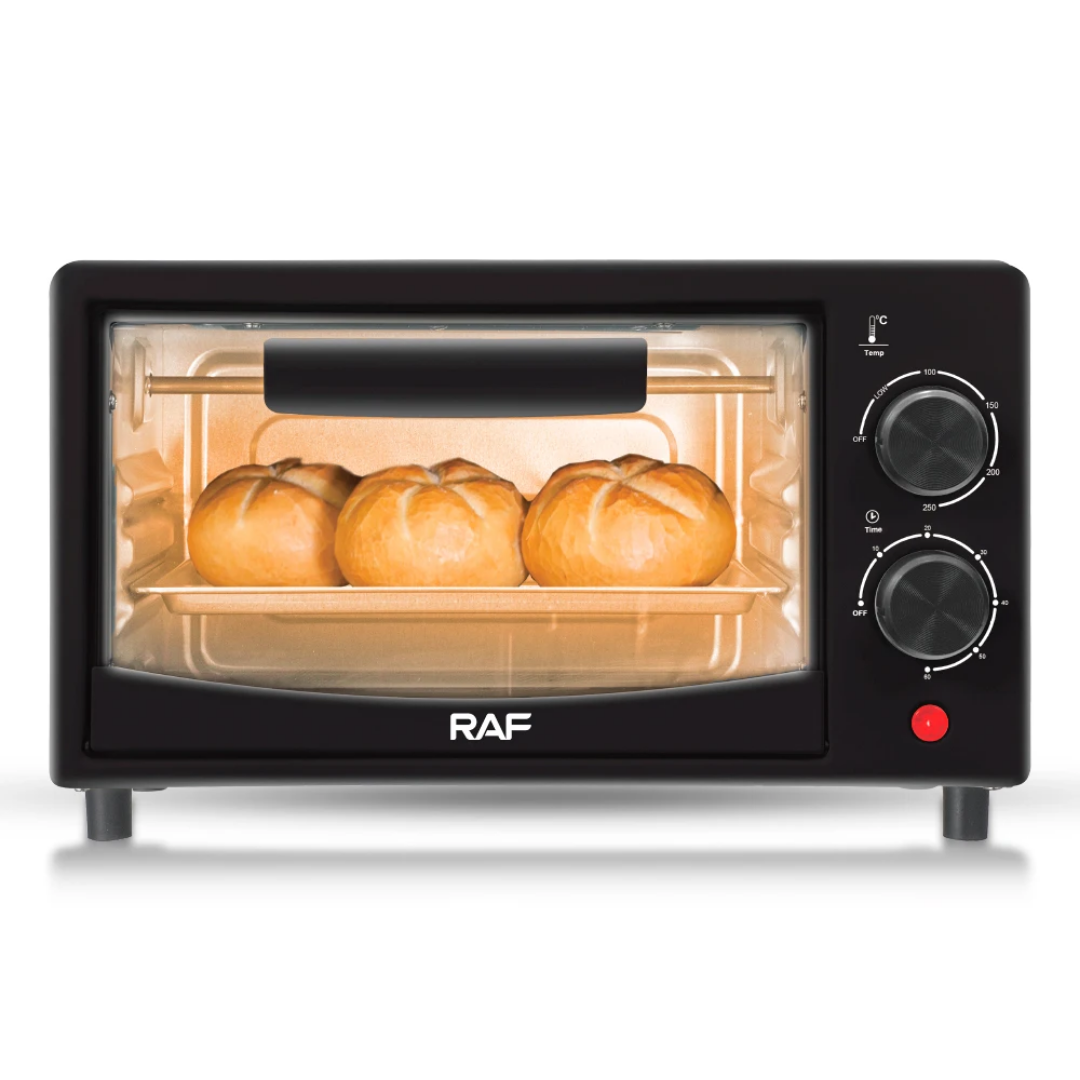 7L_12L Small Electric Oven RAF R.5305  – Toaster, Air Fryer & Baking Oven with Turbo Convection | Compact Home Oven