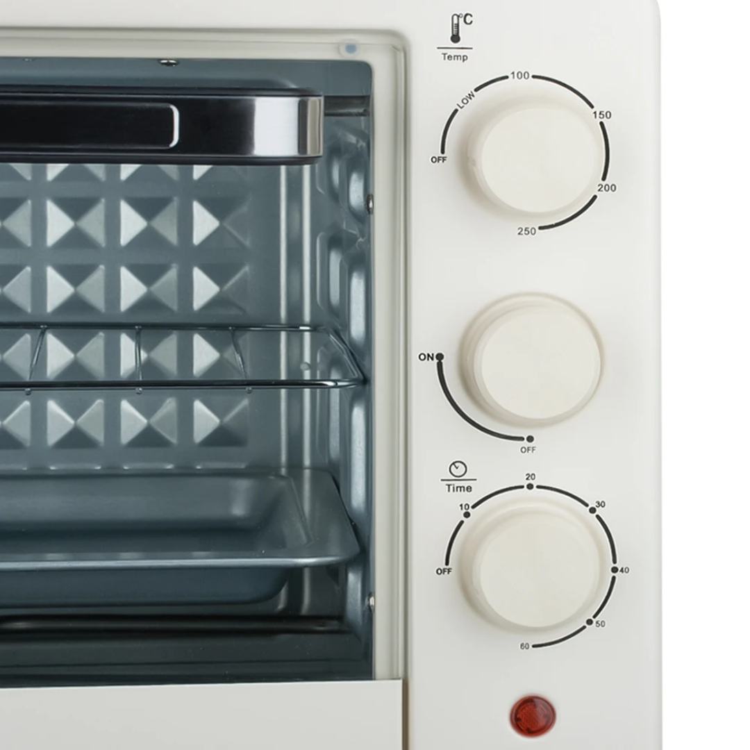 18L Countertop Electric Oven RAF R.5306  – Smart Toaster, Pizza & Baking Oven with Timer | Turbo Convection Home Oven