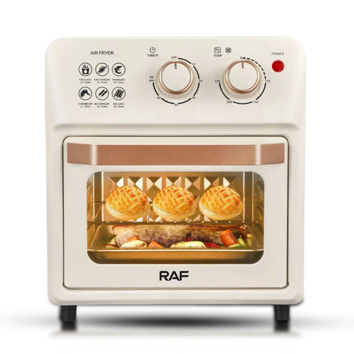 14L Air Fryer & Mini Electric Oven RAF R.5347  – Oil-Free Bread, Toast, and Baking Oven with Grill | Turbo Convection Home Oven