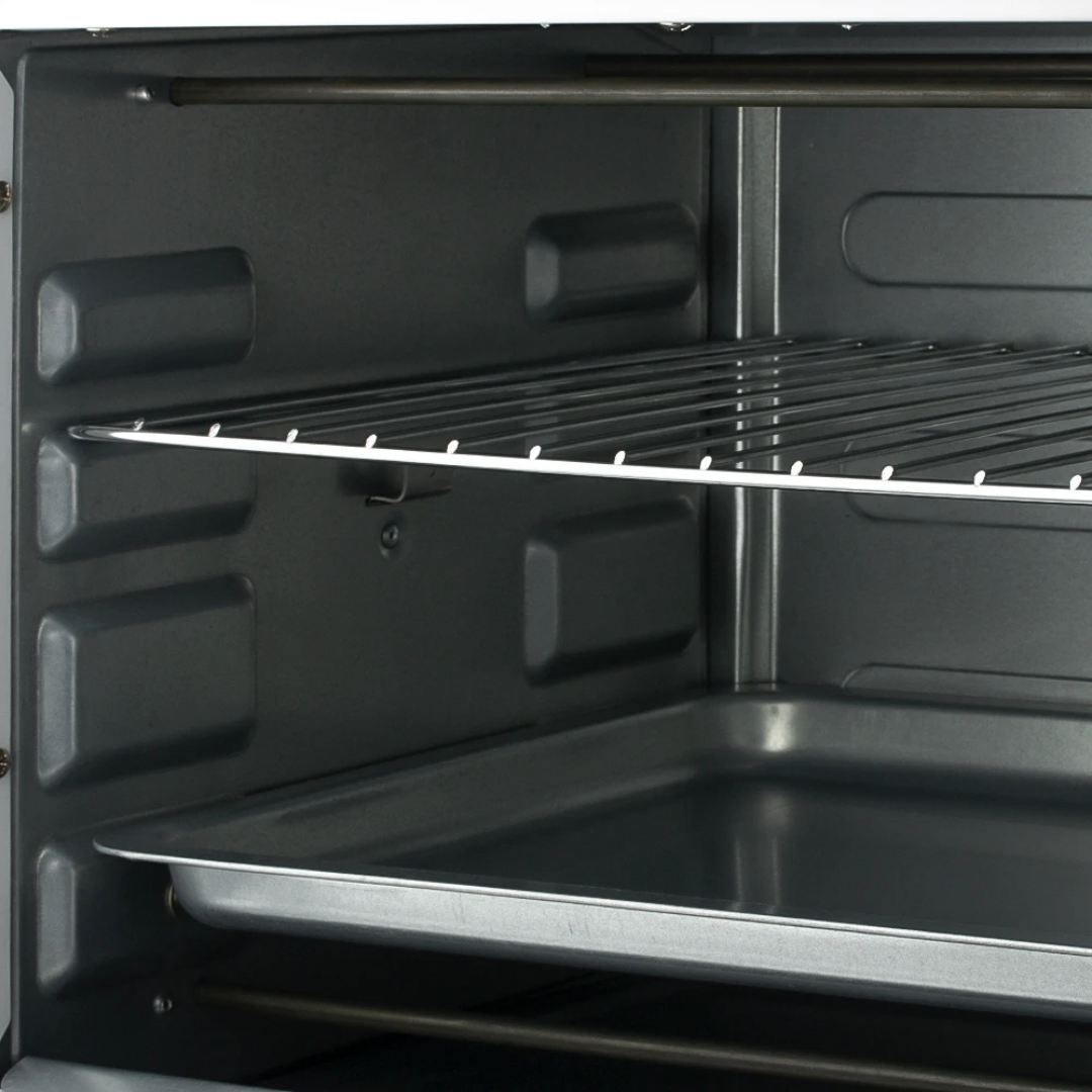 40L Countertop Electric Oven RAF R.5326 – Large Pizza & Baking Oven with Grill, Air Fry, and Turbo Convection | Home Oven