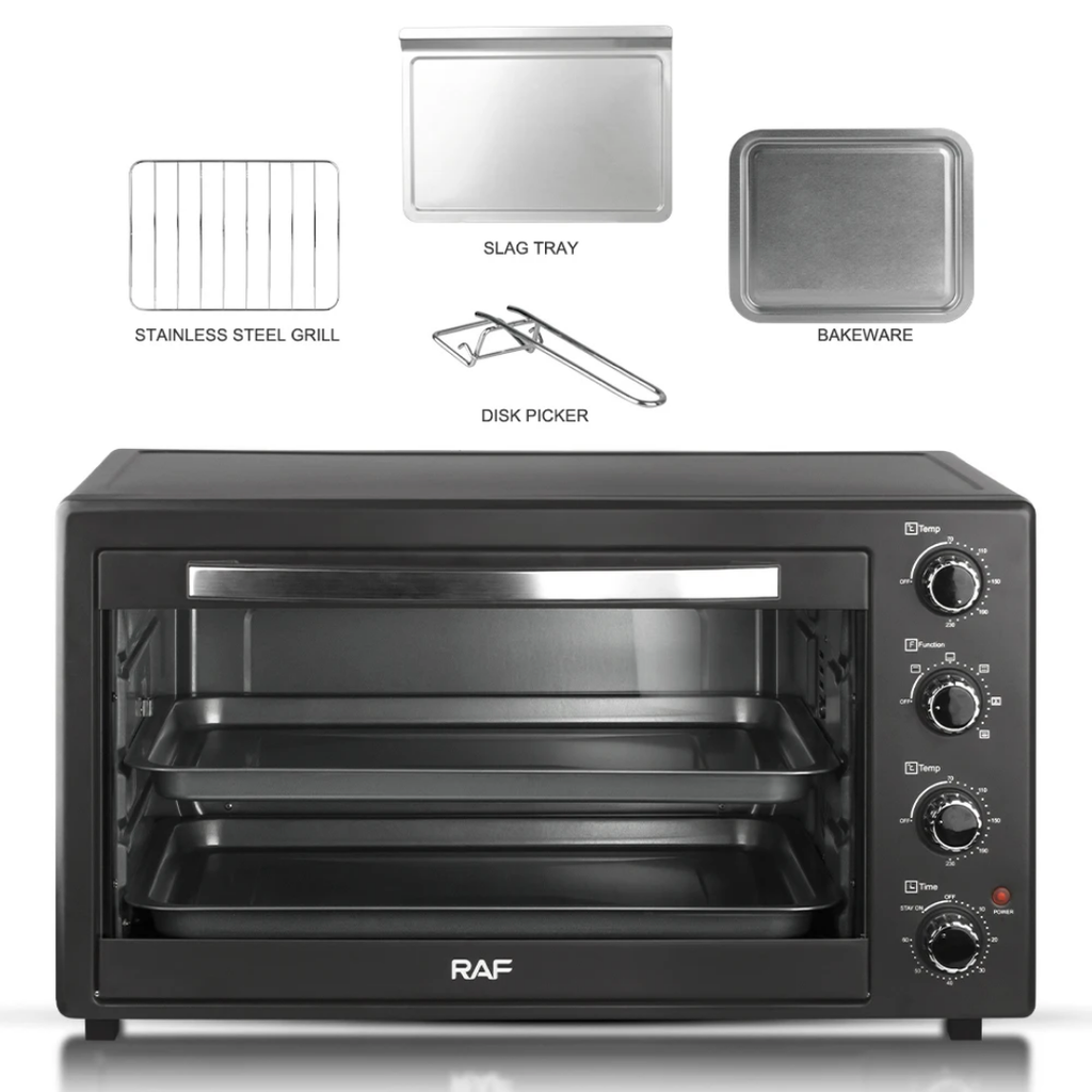 68L Multifunction Toaster & Baking Oven RAF R.5322 – Large Pizza & Air Fry Oven with Turbo Convection | Home Oven