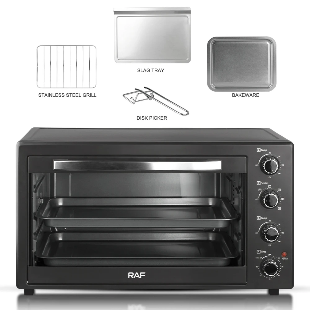 68L Multifunction Toaster & Baking Oven RAF R.5322 – Large Pizza & Air Fry Oven with Turbo Convection | Home Oven