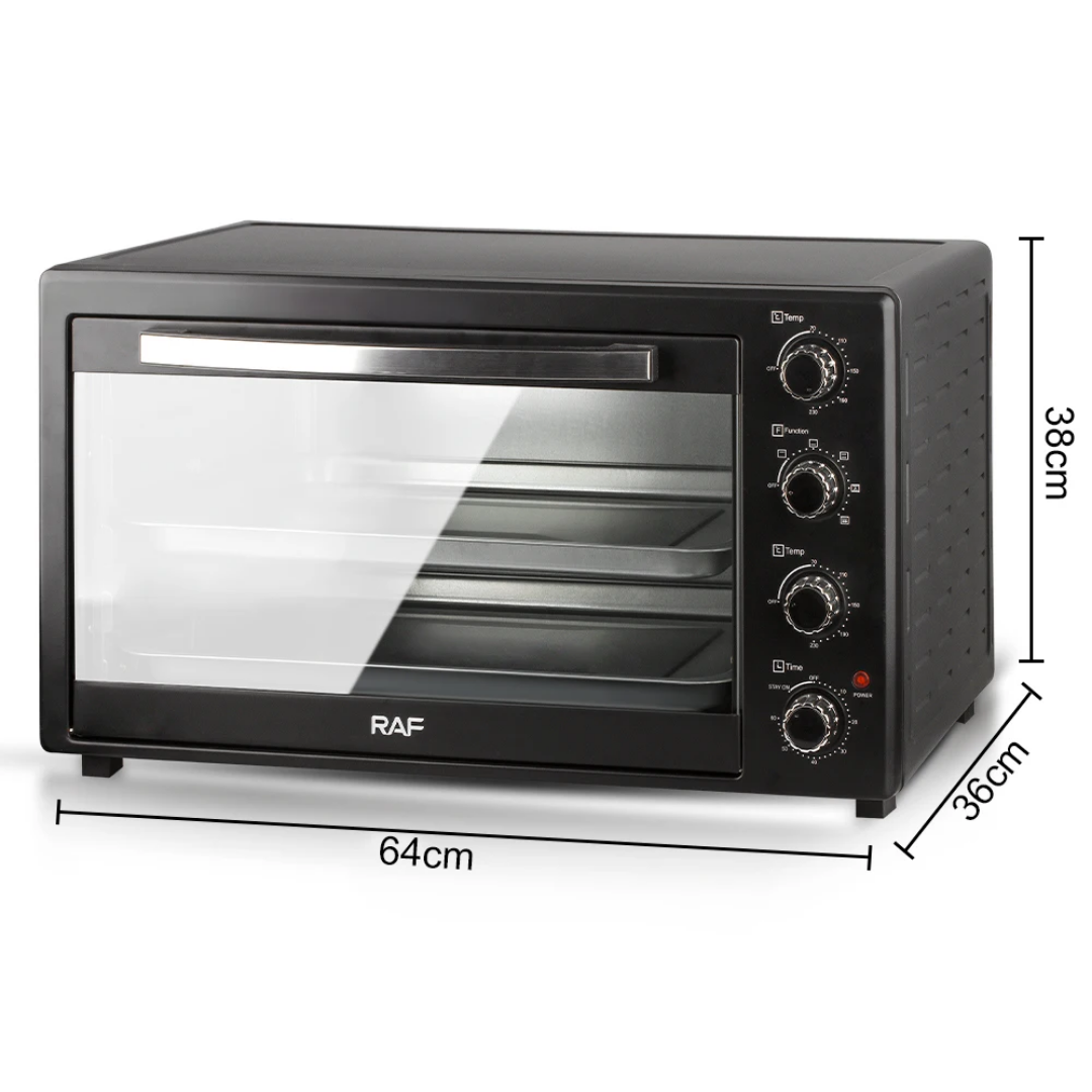68L Multifunction Toaster & Baking Oven RAF R.5322 – Large Pizza & Air Fry Oven with Turbo Convection | Home Oven