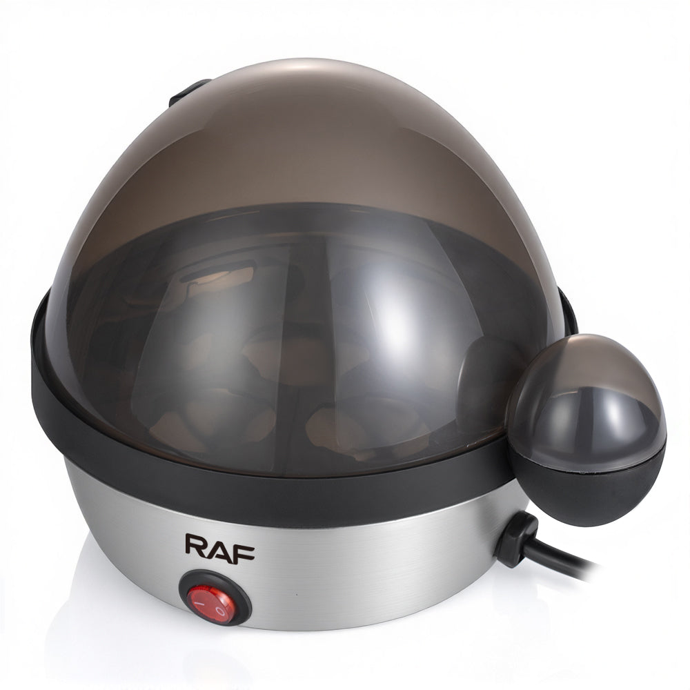 Digital Egg Boiler RAF R.0053  – 7 Egg Capacity Electric Cooker with Stainless Steel Housing, Auto Shut-Off & Precision Control