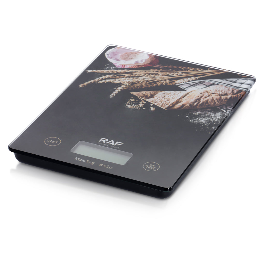 RAF Food Weighing 5KG Digital Kitchen Scale (Grams & Ounces) – Model R.10004