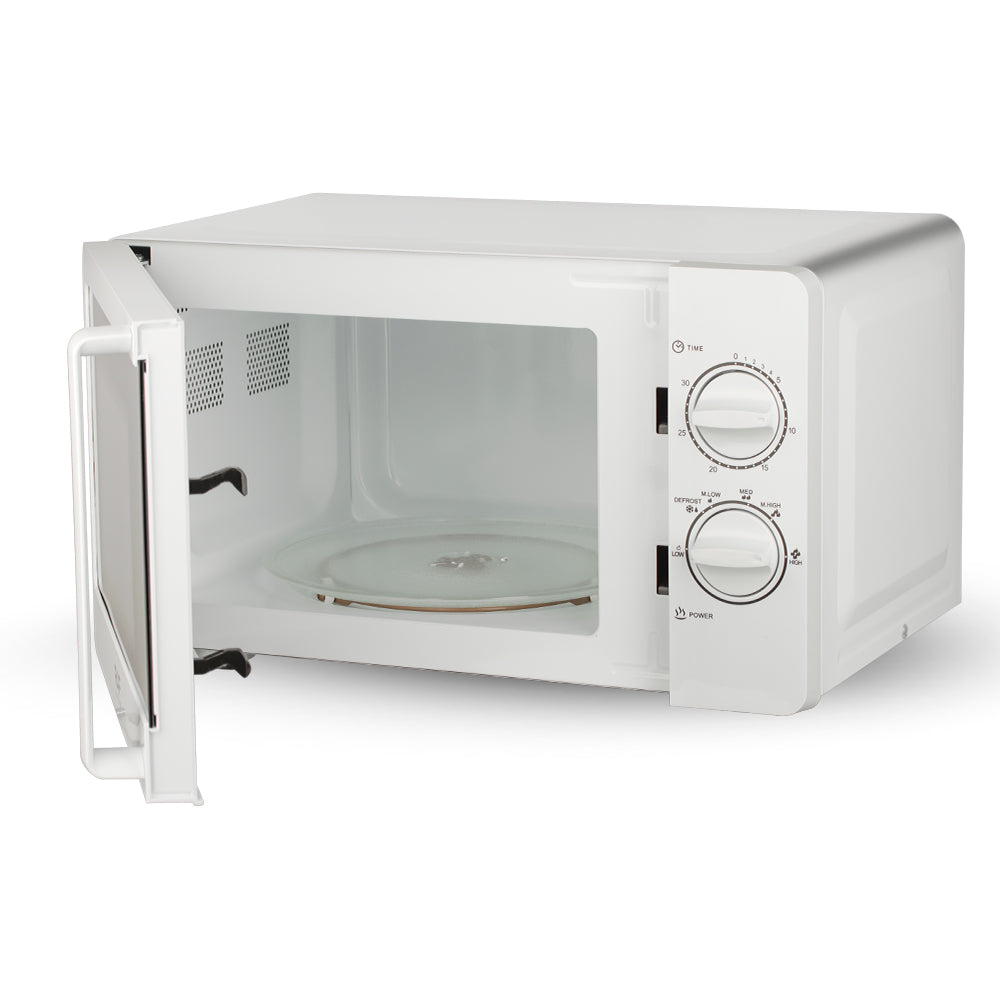 RAF 20L Small Countertop Microwave Oven with Glass Turntable – Model R.8008