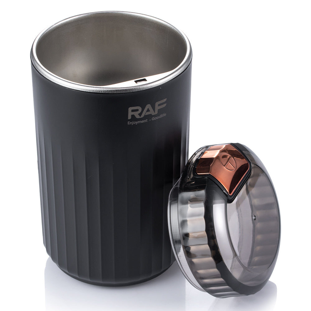 Automatic Coffee Grinder RAF R.7147 – Electric Bean Grinder with High-Speed Precision Blades