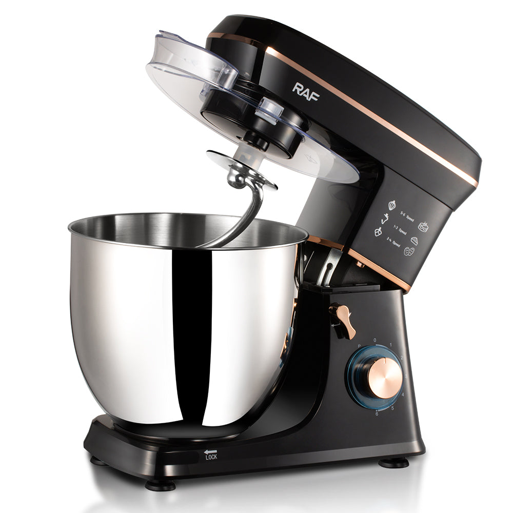 RAF R.6673 10L XXL Planetary Stand Mixer – 1100W High-Capacity Industrial Dough Mixer with Smooth-Start Technology & Easy-Clean Design