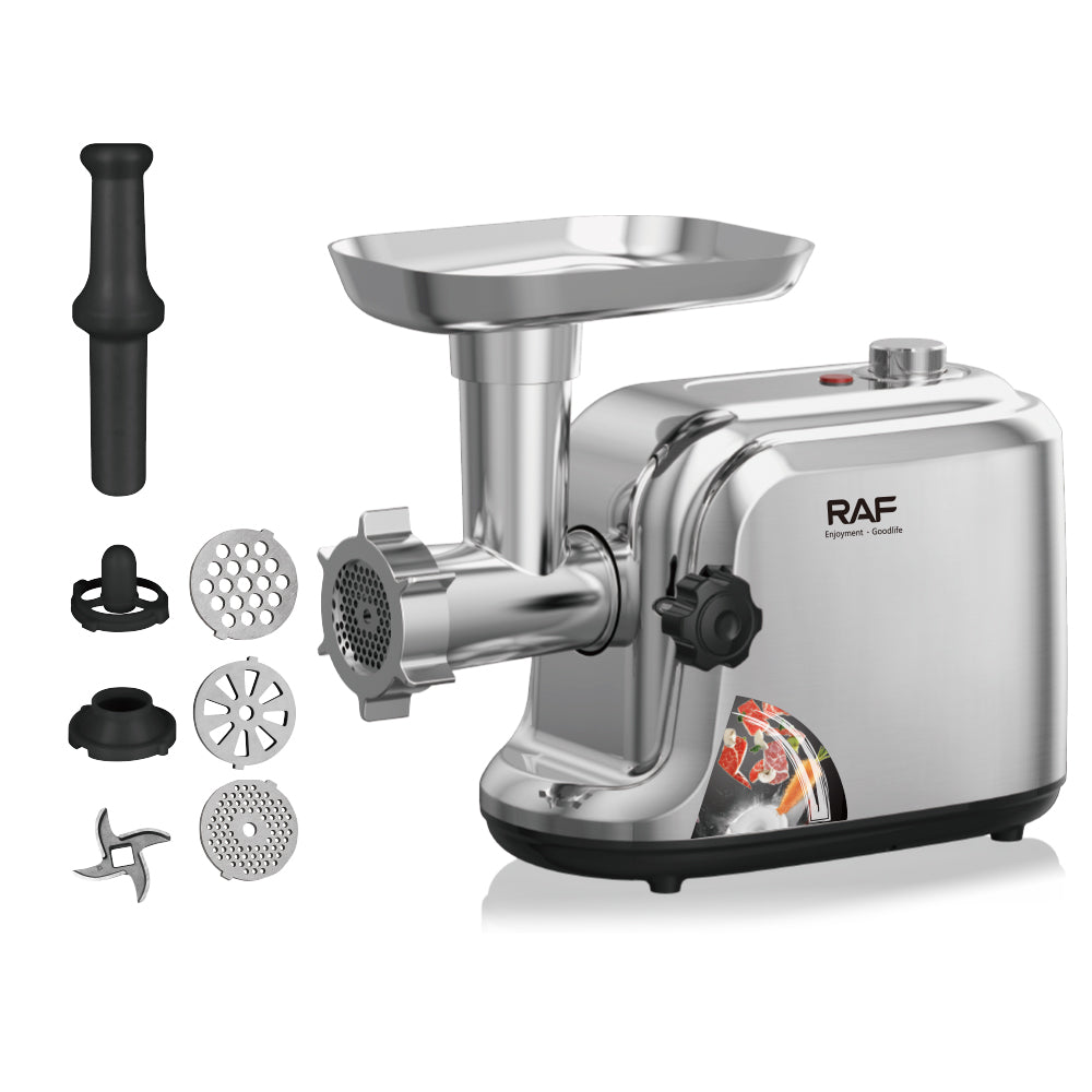 Multi-Functional Meat Grinder RAF R.3398 – Perfect for Dumplings, Sausages & Fresh Minced Meat