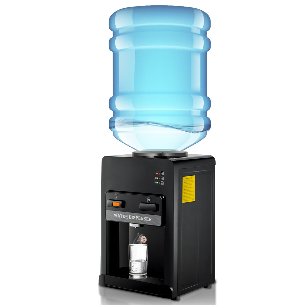 RAF R.11001 Compressor Cooling Water Dispenser – Hot & Cold Desktop Purifier with High-Efficiency 1000W System (Compact Metal-Accent Design)