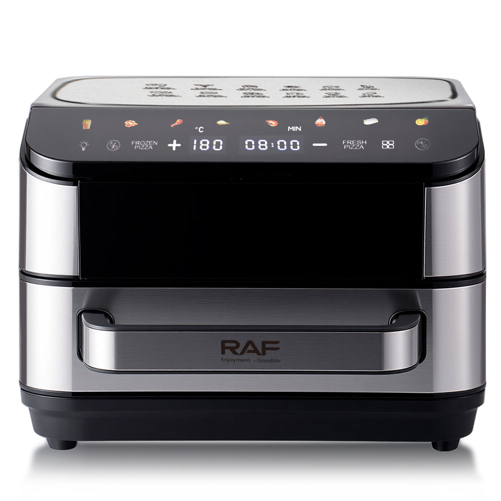 RAF 7L XL Pizza & Multi-Purpose Air Fryer Oven (R.5394) – 1700W Digital Convection Cooker with 13-Inch Cooking Surface