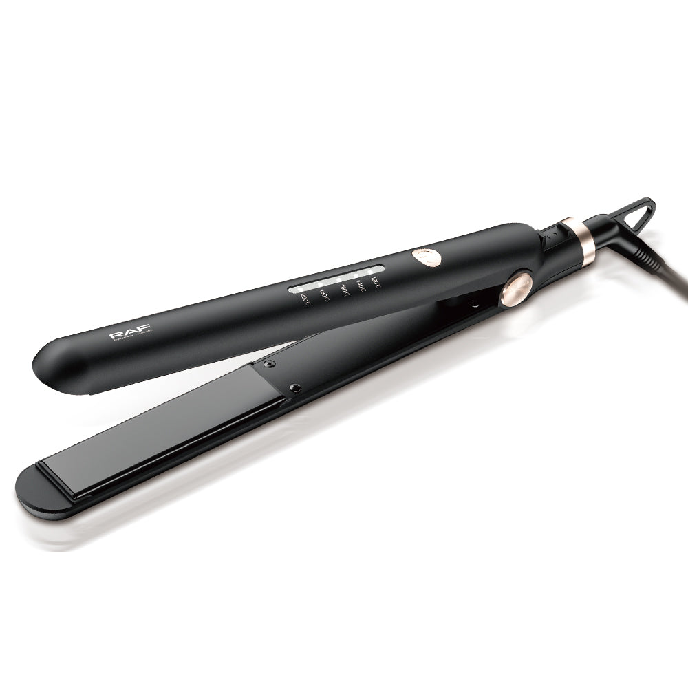 Hair Straightener RAF R.0419 – LCD Flat Iron & Curler 2-in-1 Hair Styling Tool