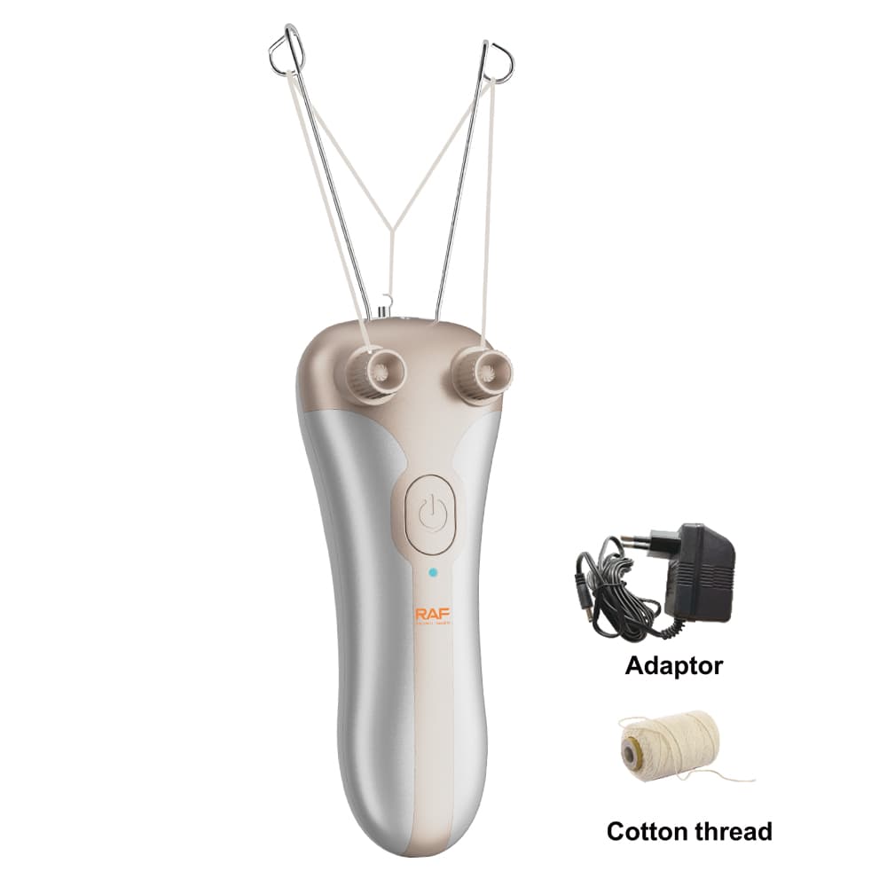 Electric Epilator for Women RAF R.4033  – Facial Hair Remover with Threading Technology