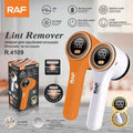 Electric Lint Remover with LED Digital Display RAF R.4109 – Portable Fabric Shaver for Clothes, Sweaters, Blankets and Upholstery