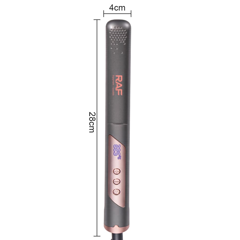Digital Ceramic Flat Iron RAF R.4406  – PTC Plate Hair Straightener