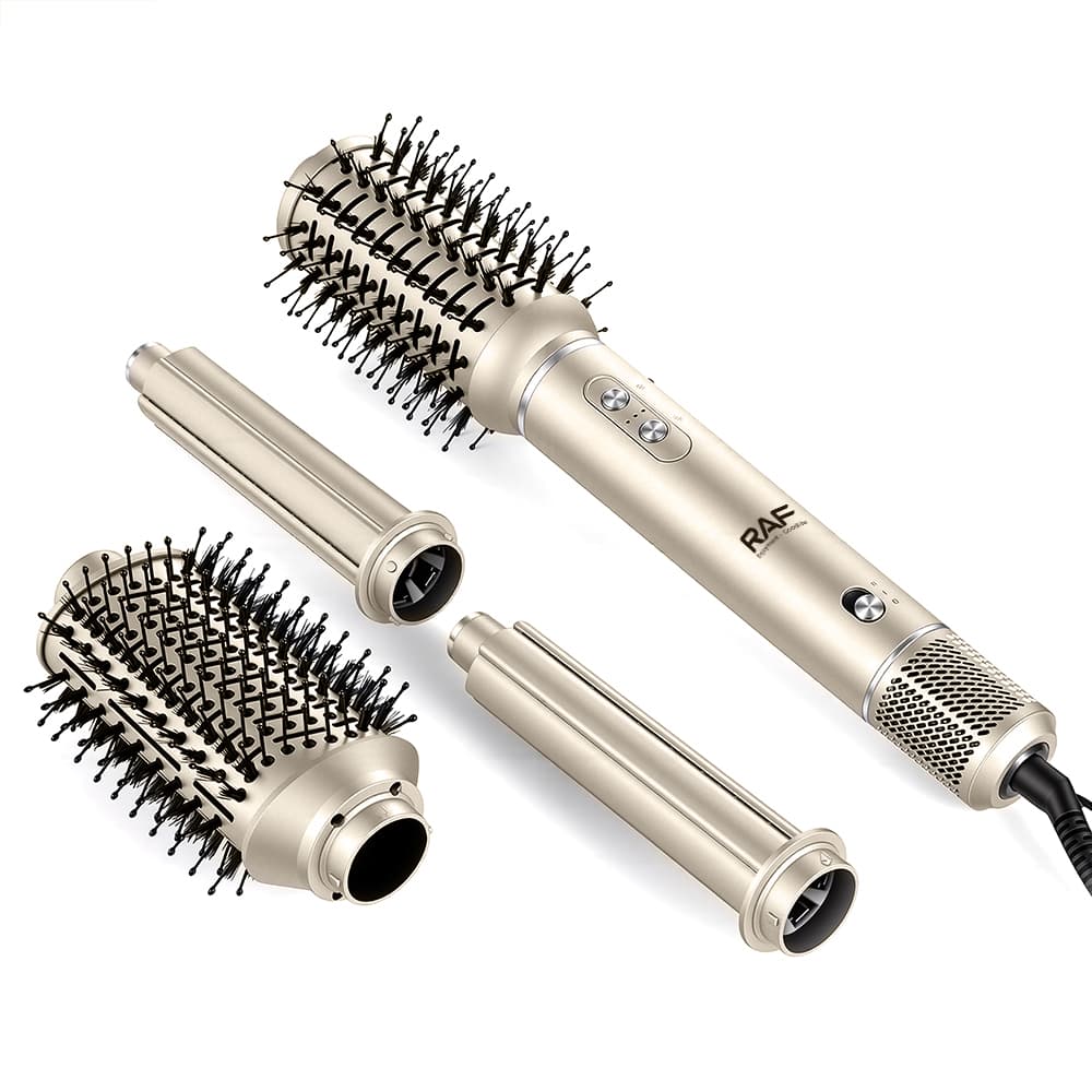 Smart Salon Hairdryer 7-in-1 Hair Styler Set – Fast Drying Brushless Motor RAF R.4510