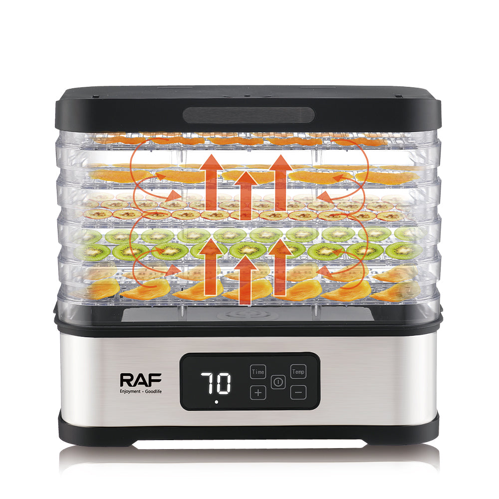RAF 240W Electric Food Dehydrator 5-Layer Tray – Model R.6807