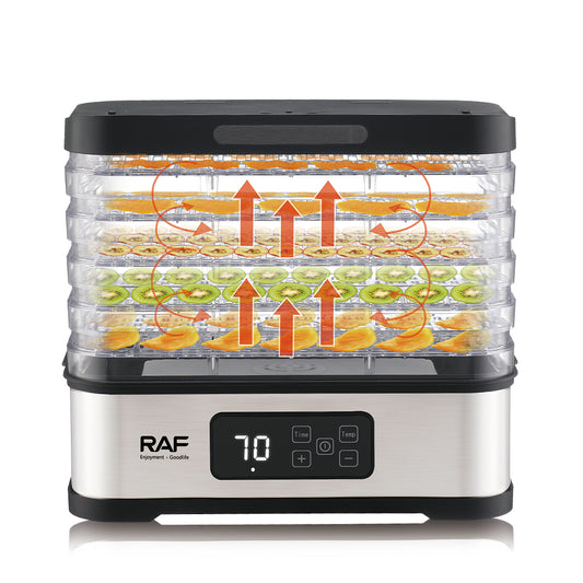 RAF 240W Electric Food Dehydrator 5-Layer Tray – Model R.6807
