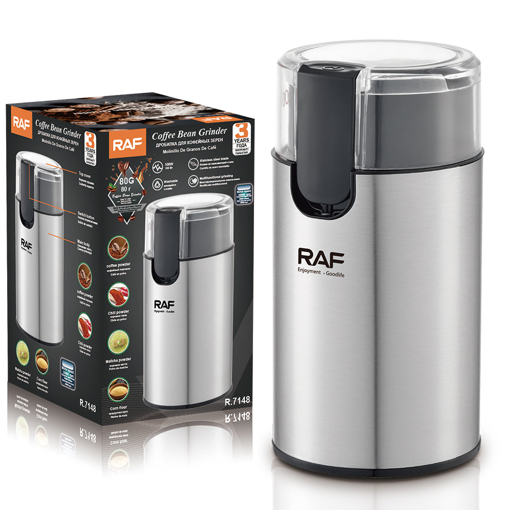 Multi-Purpose Electric Grinder RAF R.7148  – Coffee, Spices, Nuts & Cereal Powder Machine
