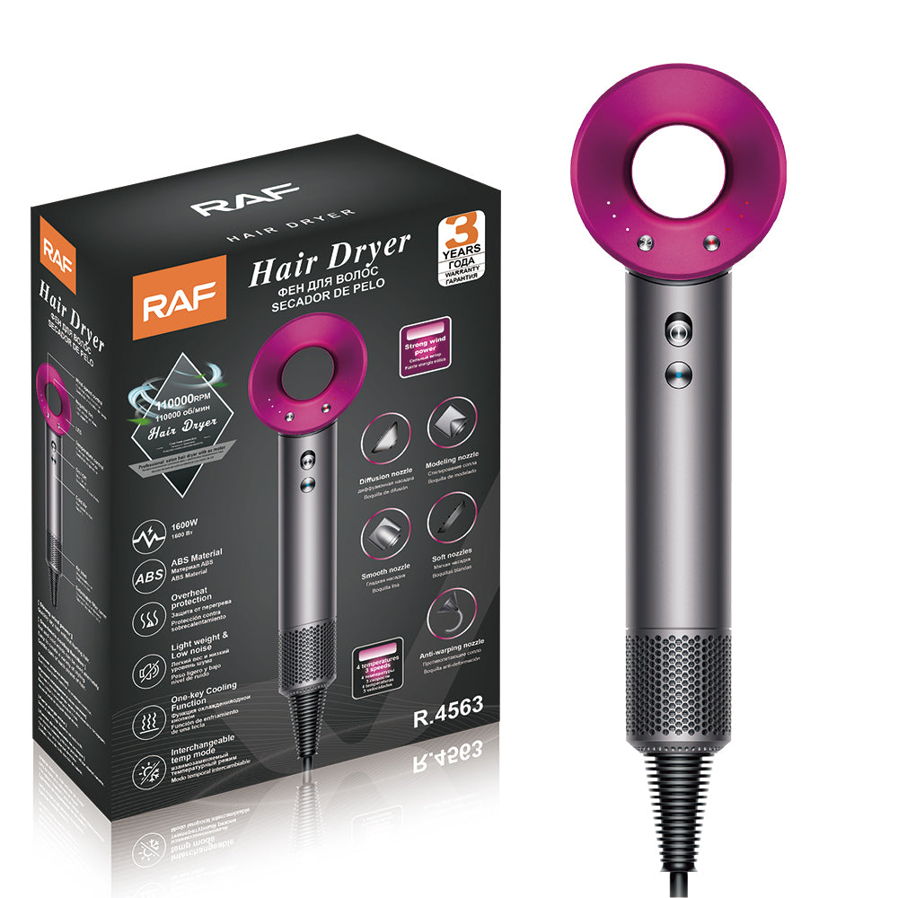 Professional High Speed Hair Dryer RAF R.4563 – Next Generation Salon Performance