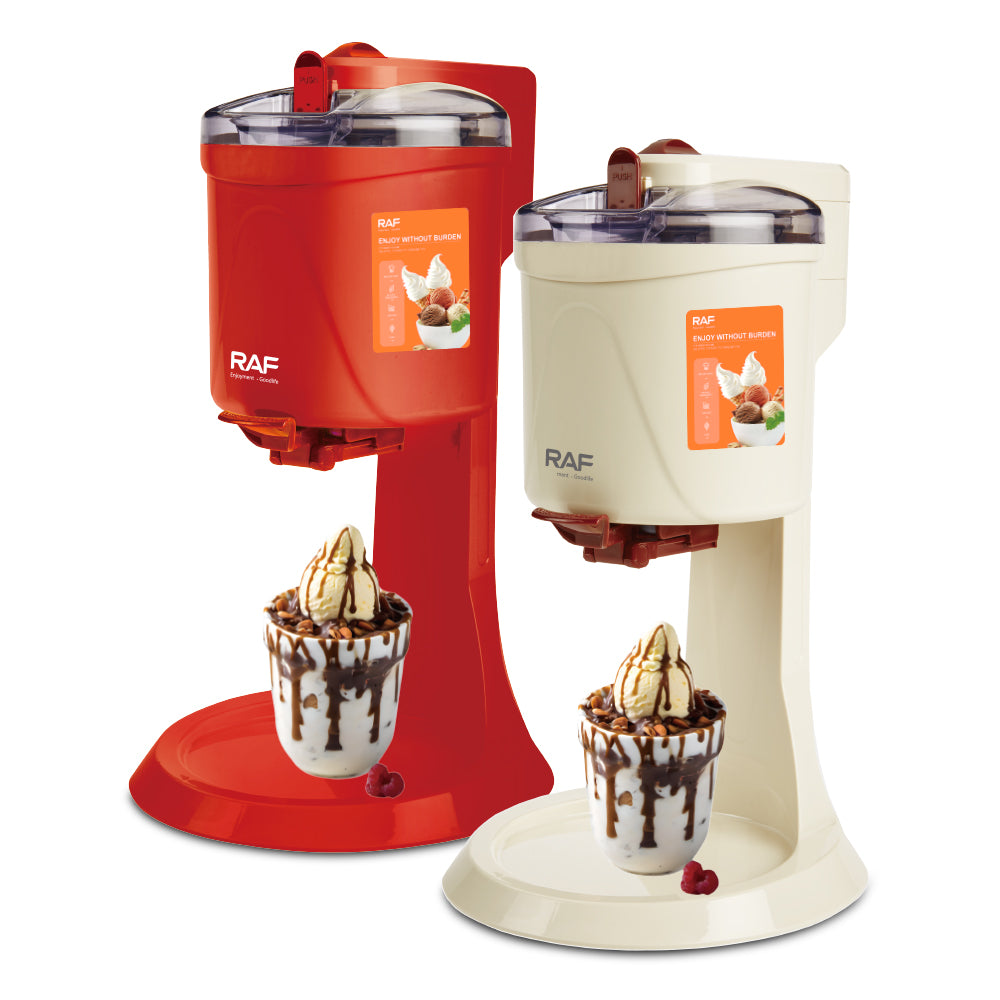 RAF Portable Automatic Ice Cream Maker Gelato Milkshake Sorbet Machine R.0901