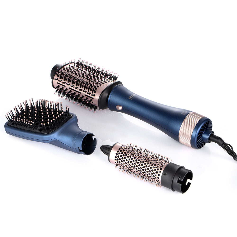 3-in-1 Hot Air Brush RAF R.4573  – Hair Dryer, Curler & Volumizer with Fast Heating Motor