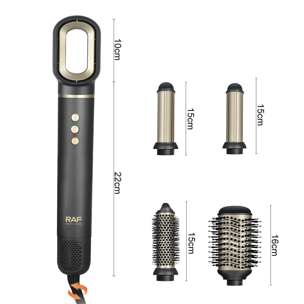 5-in-1 Air Hair Styler RAF R.4566  – Complete Professional Hair Styling System