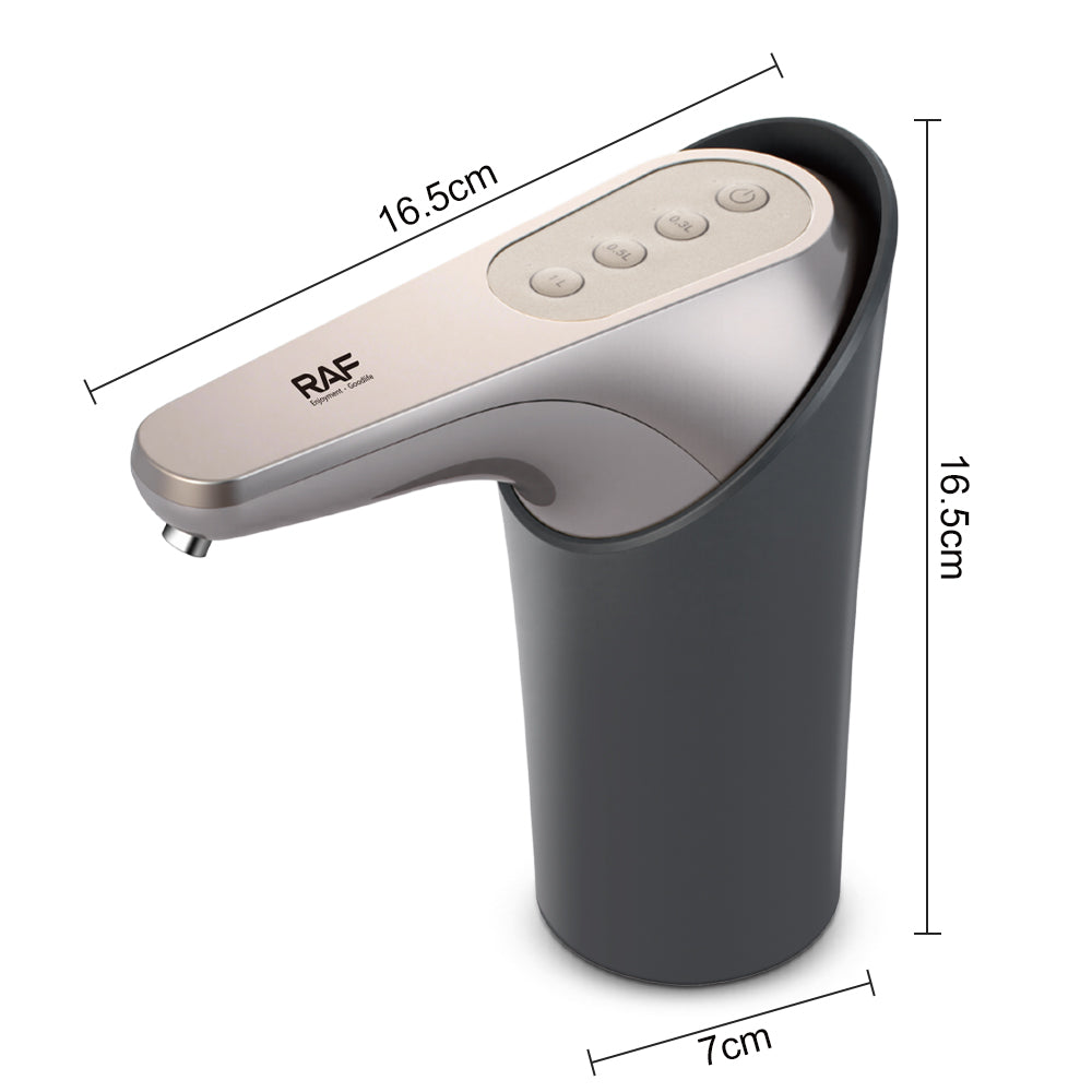 RAF 4W USB Rechargeable Automatic Water Dispenser Pump – Portable Bottle Water Pump (R.76001)
