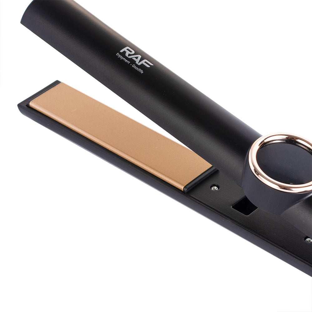Hair Flat Iron RAF R.0410  – Floating Plate Wide Panel Pro Hair Straightener