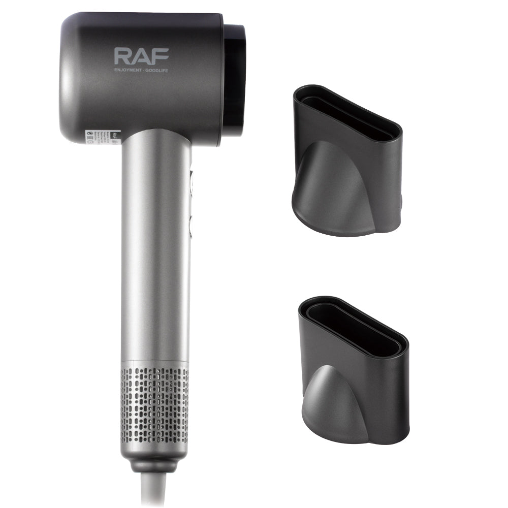 Professional HD Display Hair Dryer RAF R.701 – Fast Drying & Ionic Hair Care