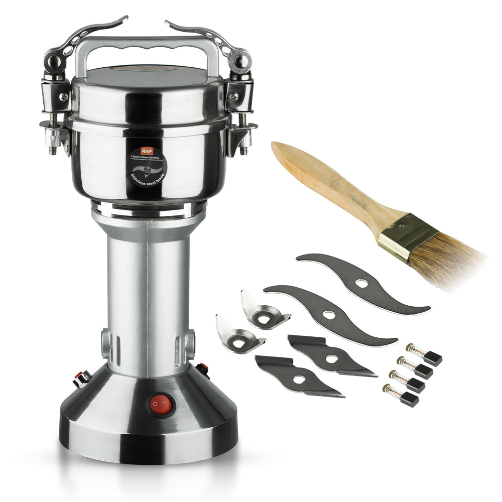 Mini Flour Mill Grinder RAF R.7111 – Electric Grain & Corn Grinding Machine for Home Use