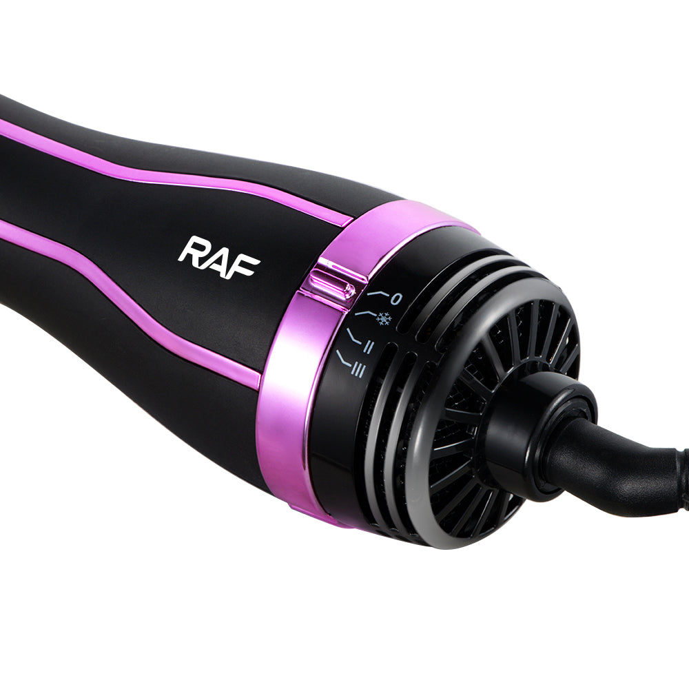 3-in-1 Hair Dryer, Straightener & Curler Brush RAF R.602 – 1200W Blowout Styling Tool