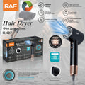 Ionic Hair Dryer RAF R.407  – Fast Drying with Ultra-Quiet Operation