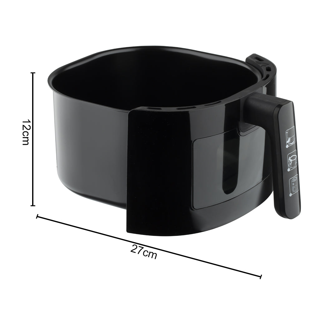 RAF 4L Compact High-Power Air Fryer (R.5332) – 1700W Mechanical Control – Durable & Oil-Free