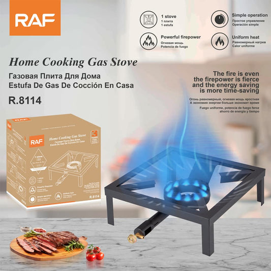 R.8114 Single Burner Gas Stove – Durable Portable Cooker for Home, Camping & Picnics
