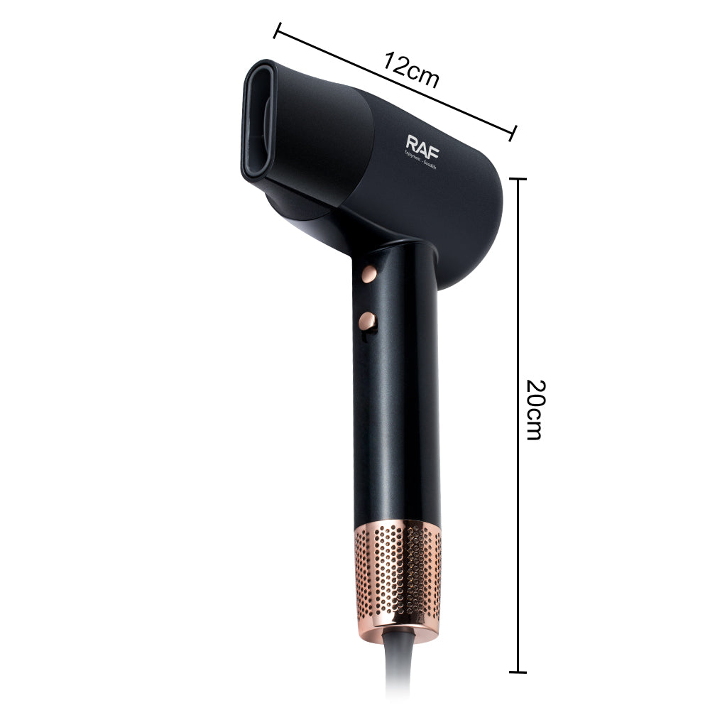 Ionic Hair Dryer RAF R.407  – Fast Drying with Ultra-Quiet Operation