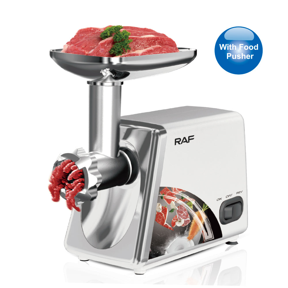 Electric Meat & Bone Grinder RAF R.3368 – Heavy Duty Sausage Stuffer & Meat Mincer Machine