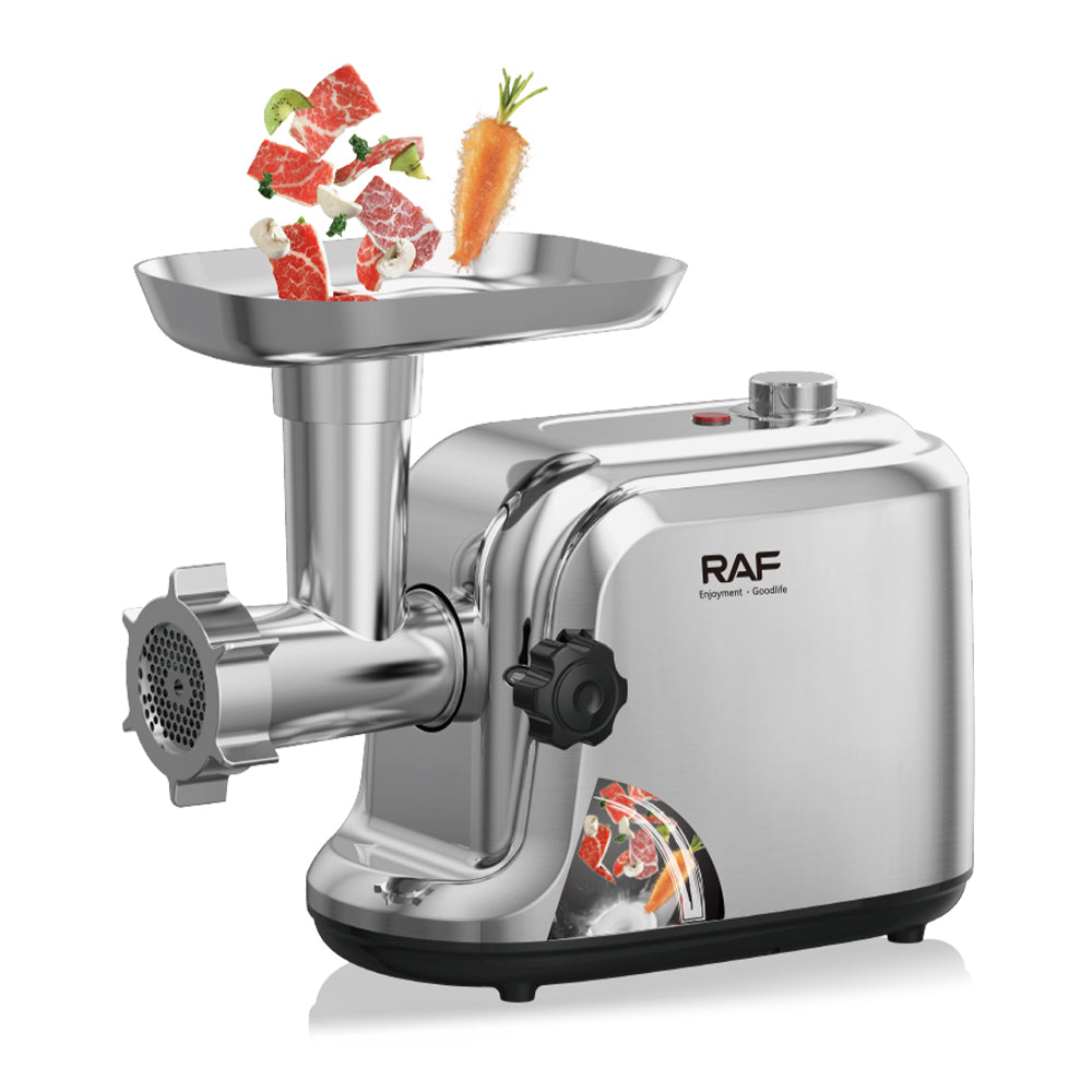 Multi-Functional Meat Grinder RAF R.3398 – Perfect for Dumplings, Sausages & Fresh Minced Meat