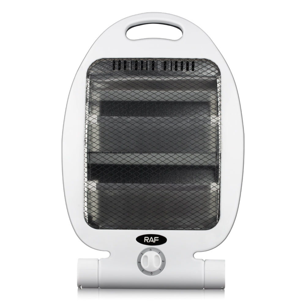 RAF 800W Portable Quartz Room Heater (R.1190) – Dual Heat Settings with Overheat & Tip-Over Protection